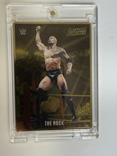 2023 Panini Chronicles WWE The Rock Action Packed 24 K Gold Rare!! Case Hit SSP