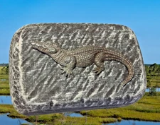 Alligator brick mold plaster concrete cement plastic paver gator mould  9"x6"x2"