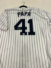 Miguel Andijar Packaged Deal  Yankees MLB Jersey, Helmet, & Baseball with COA's