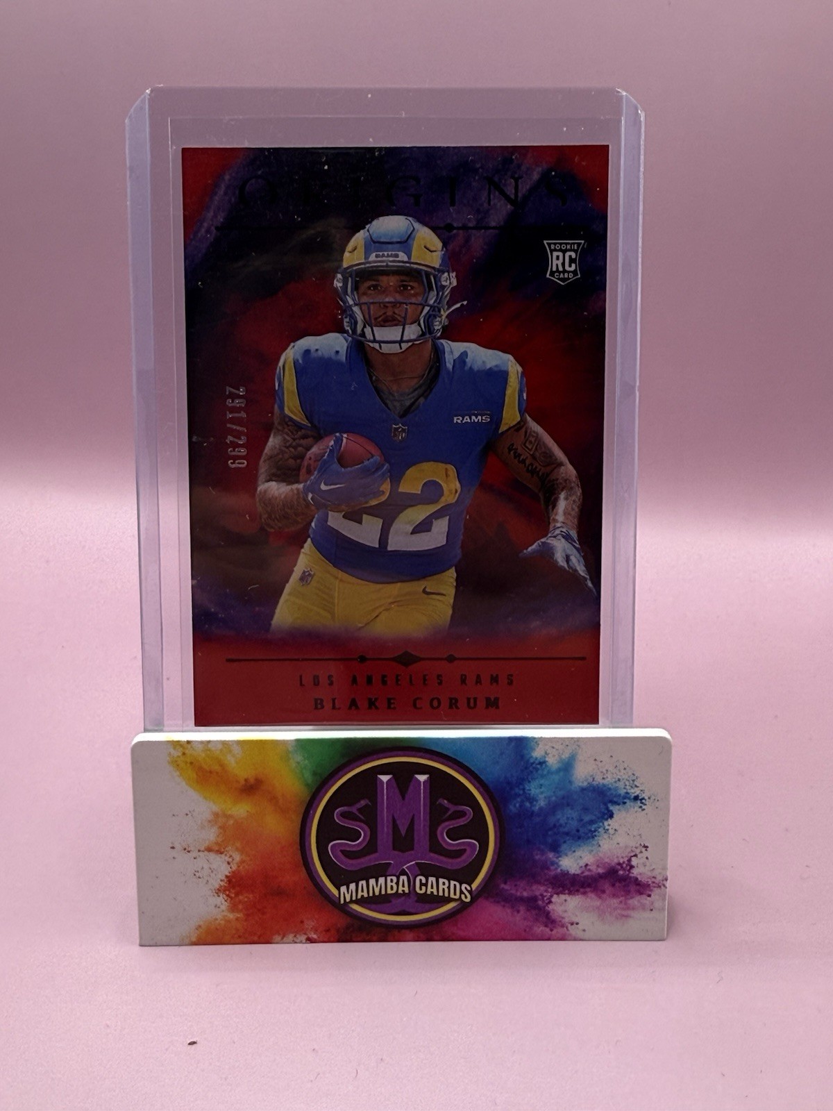2024 Panini Origins - Rookies Blake Corum #110 (RC) 291/299