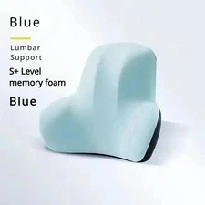 New Lumbar Back Cushion with Memory Foam for Car Office Gaming Chairs & Postpart