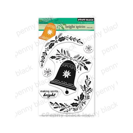 Penny Black Clear Stamps - Bright Spirits 30-864