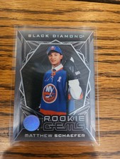 2025-26 Upper Deck Black Diamond Rookie Gems /399 #RG-MS Matthew Schaefer (RC)