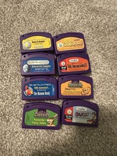 LeapFrog Interactive LeapPad Lot of 8 Game Cartridges