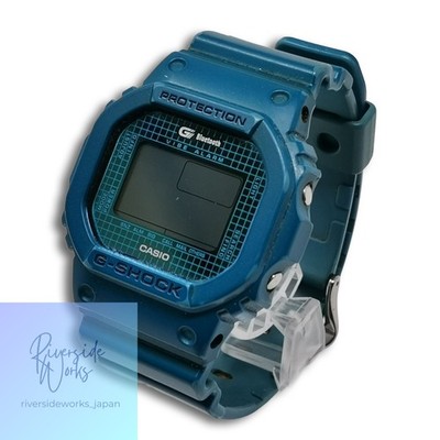 CASIO G-SHOCK PROTECTION GB-5600B Herrenuhr Blau Metallic Digital Batterie leer