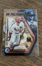 2025 Bowman Draft - Bowman in Action JJ Wetherholt #BIA-25 Gold Refractor 43 /50