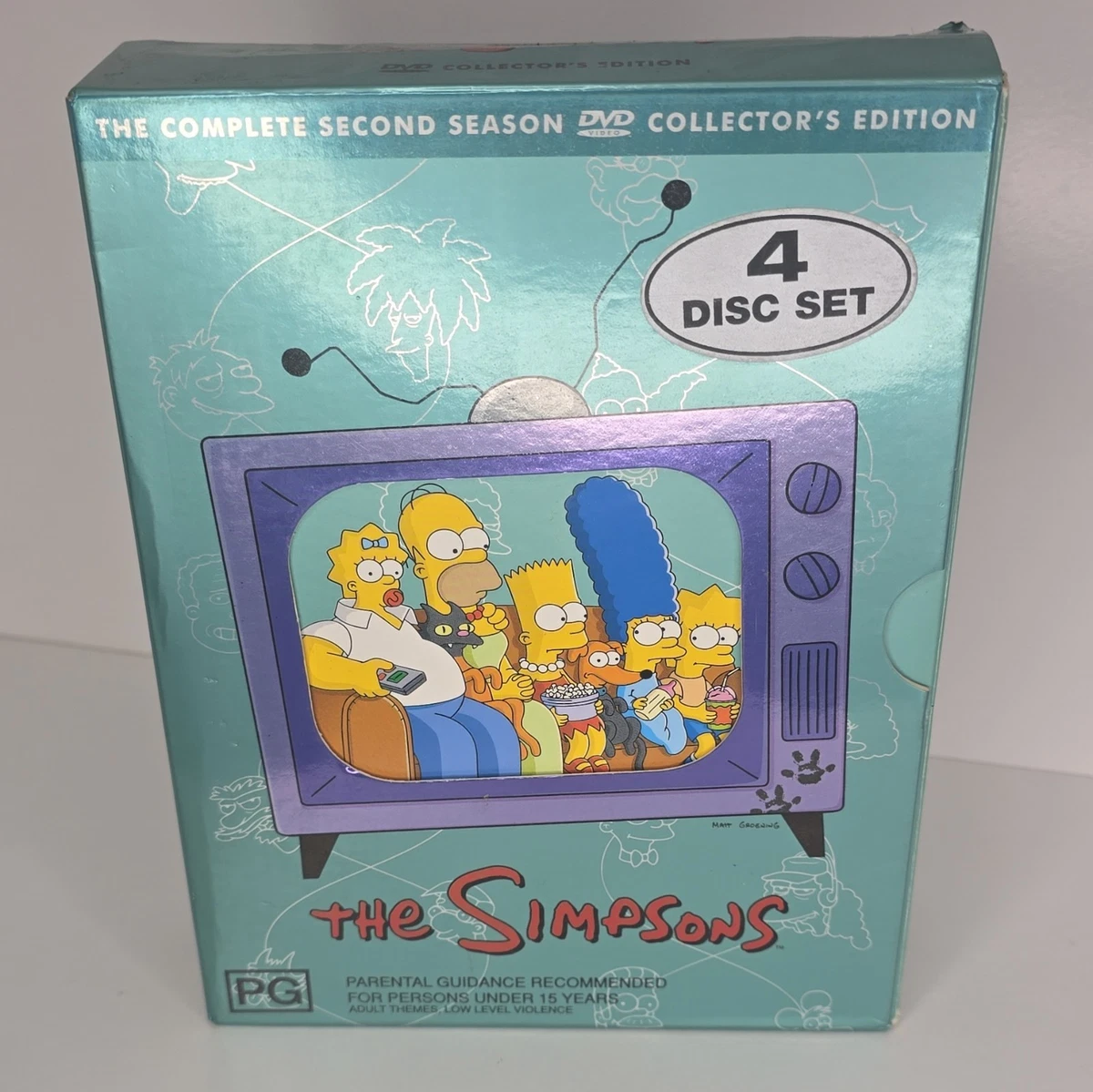 The Simpsons DVD Collector’s Edition Complete Seasons 1-4 Box Set PG Fox