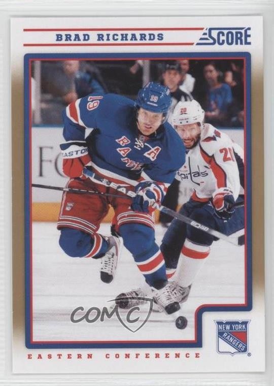 2012-13 Score Gold Rush Brad Richards #313 0a4