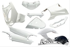Kit carene Aprilia SR 50 - 125 cc 11 pezzi bianco anno 98-04+ bodykit 