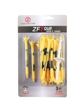 Zero Friction Tour Golf Tees 30 Pack Yellow 3-1/4-Inch