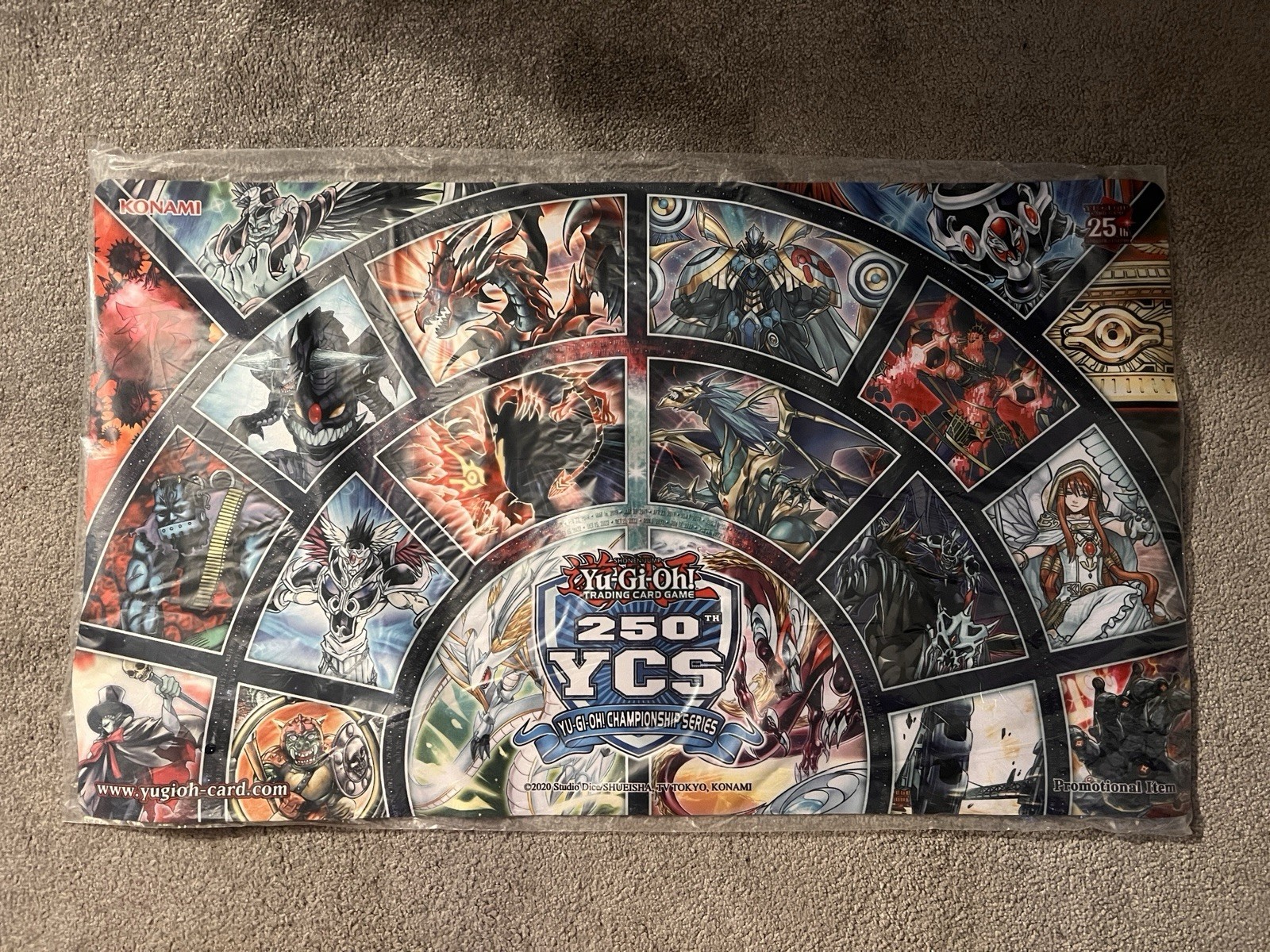 Official Konami 2023 YCS 250th Anniversary Sealed Prize Playmat Yugioh