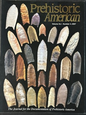 Special Folsom Issue Prehistoric American Magazine, Paleo Fluted Folsum Clovis