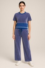 Vintage Sonia Rykiel Velour Sweater Pant Set Size Small Ribbed Hem Sleeve 90s