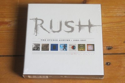 NEW/SEALED - RUSH - The Studio Albums 1889-2007 - 7 CD box set - Presto/Feedback