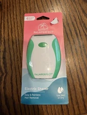 Palmperfect Electric Shaver in Patterns. Brand New, Fast Shipping. Green