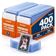 400 Trading Card Sleeves Holders 200 Hard 3x4 Toploaders 200 Soft Penny. 400 Trading Card Sleeves Holders 200 Hard 3x4 Toploaders 200 Soft Penny.
