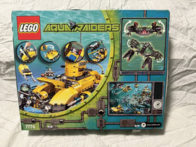LEGO 7774 + 7775 Aqua Raiders Aqua Base Station + Submarine and Giant Crab NEW & ORIGINAL PACKAGING