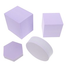  4 Pcs Diy Foam Arts Projects Craft Decorations Geometry Photography Prop