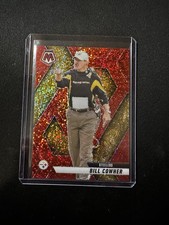 2025 Panini Mosaic Bill Cowher Red Sparkle Prizm #226