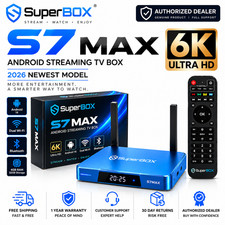 Superbox S7 Max - Authorized Dealer Free Same - Day Shipping