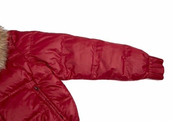 Sportmax Code nylon down jacket with fur collar, … - image 6