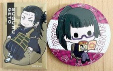 Jujutsu Kaisen Geto Suguru Maki Zenin Can Badge
