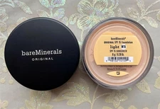 *2-PACK*  bareMinerals Original SPF 15 Foundation LIGHT XL 8g ~ New & Sealed!