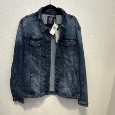 Buffalo David Bitton Mens Blue Denim Jacket X...
