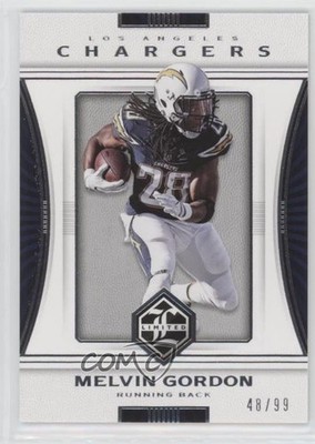 2017 Panini Limited Spotlight Silver 48/99 Melvin Gordon #46 7p8