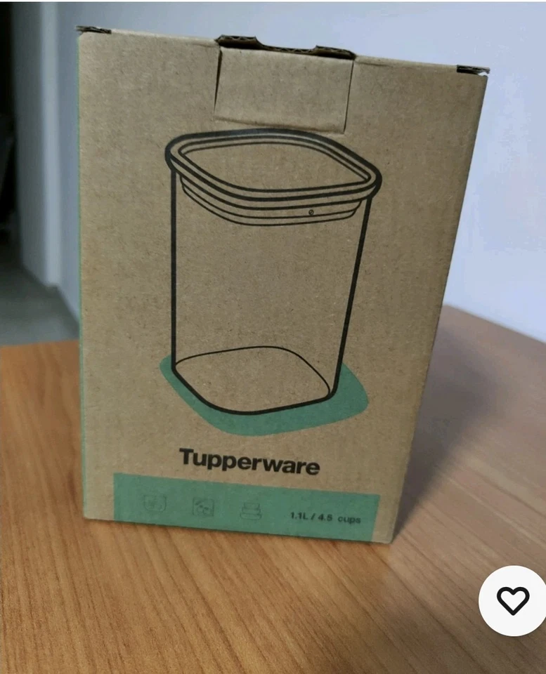 Tupperware Contenitore Ermetico Vetro Da 1.100l. - Immagine 2 di 2