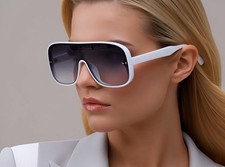 OVERSIZED Sunglasses YOUR SAINT Women Lady Flat Top Big Shades Luxury Female New