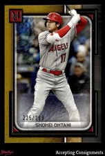 2023 Topps Museum Collection Gold #42 Shohei Ohtani 225/299 ANGELS