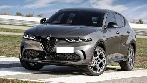 2x Black Cross bars / Roof racks for Alfa Romeo Tonale 2023 - 2025 - Picture 5 of 5