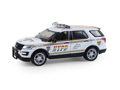 2016 Ford Explorer - NYPD Diecast 1:64 Scale Model - Greenlight 43050C