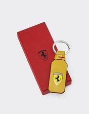 Portachiavi Ferrari in pelle GIALLO / Portachiavi Ferrari ** SIGILLATO ** 270105550