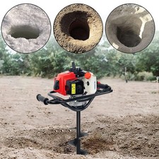 XtremepowerUS 2.5HP Post Hole Digger Gas 2-St...