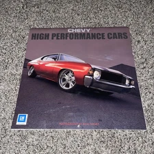 2011 Wall Calander Chevy High Performance Cars