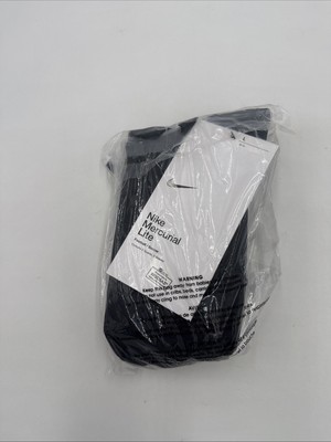 Nike Mercurial Lite Soccer Shin Guards DV1771-100 White Black Large NWT