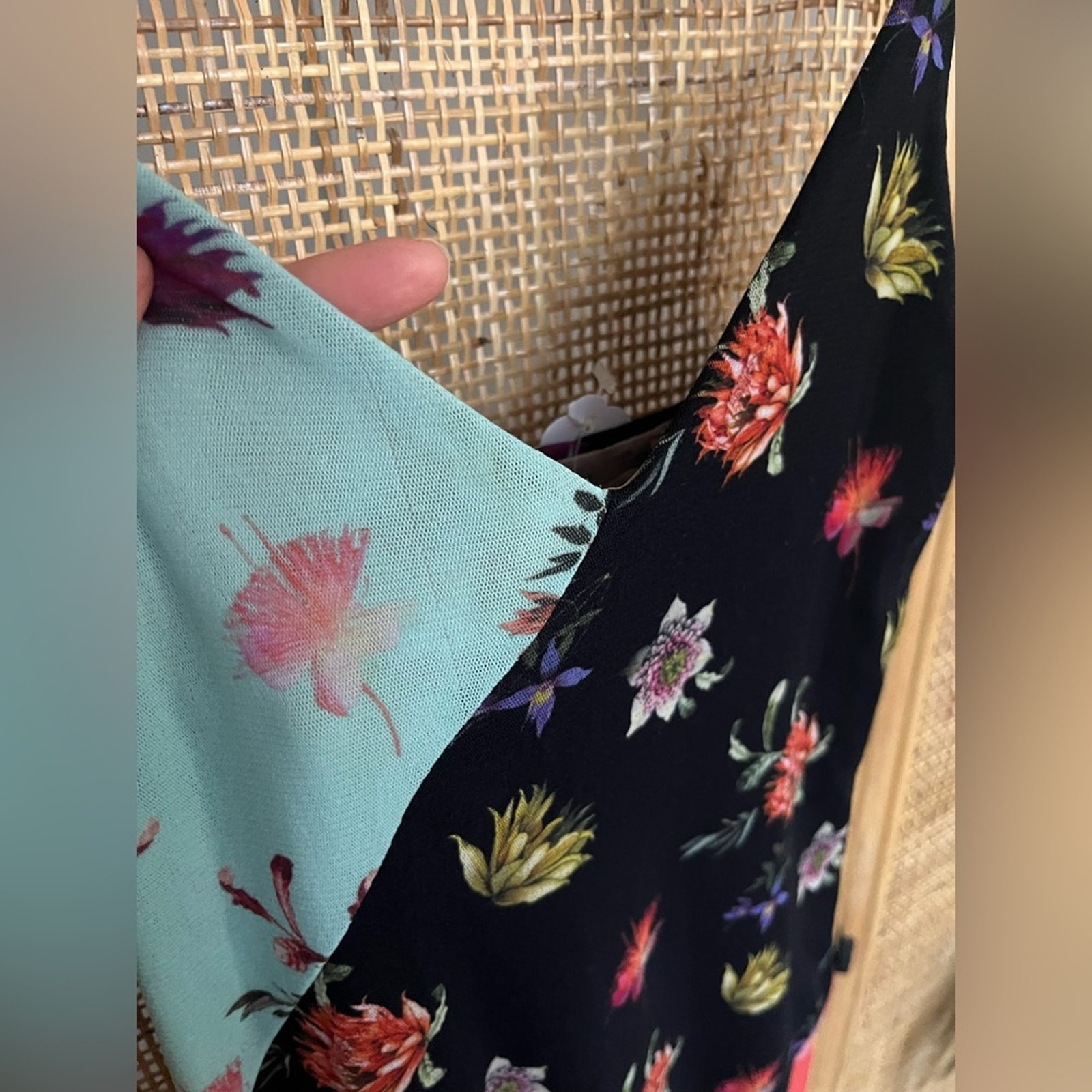 Fuzzi Floral Patchwork Maxi Size medium. Retail $… - image 6