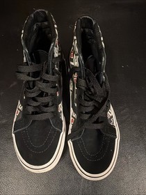 Vans Nintendo Controller NES High Top Black Game Over Sneakers M 4.5 W 6