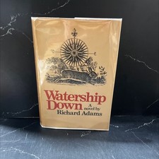 watership down book, by richard adams, 1972 Hardcover