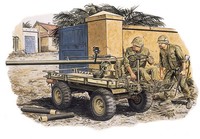 Dragon 1/35 Kit MilitÄRfahrzeug M274 Mule W/Rifle Crew Modellauto Statisch