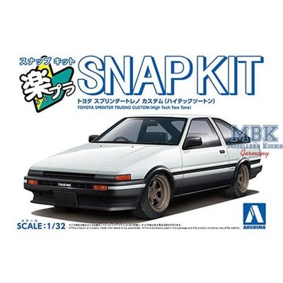AOSHIMA AO06911 Toyota Sprinter Trueno Custom Wheel