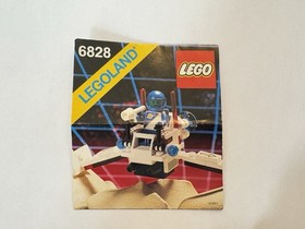 LEGO Space: Twin-Winged Spoiler (6828) Complete w/ Manual & Minifigure Vtg 1988