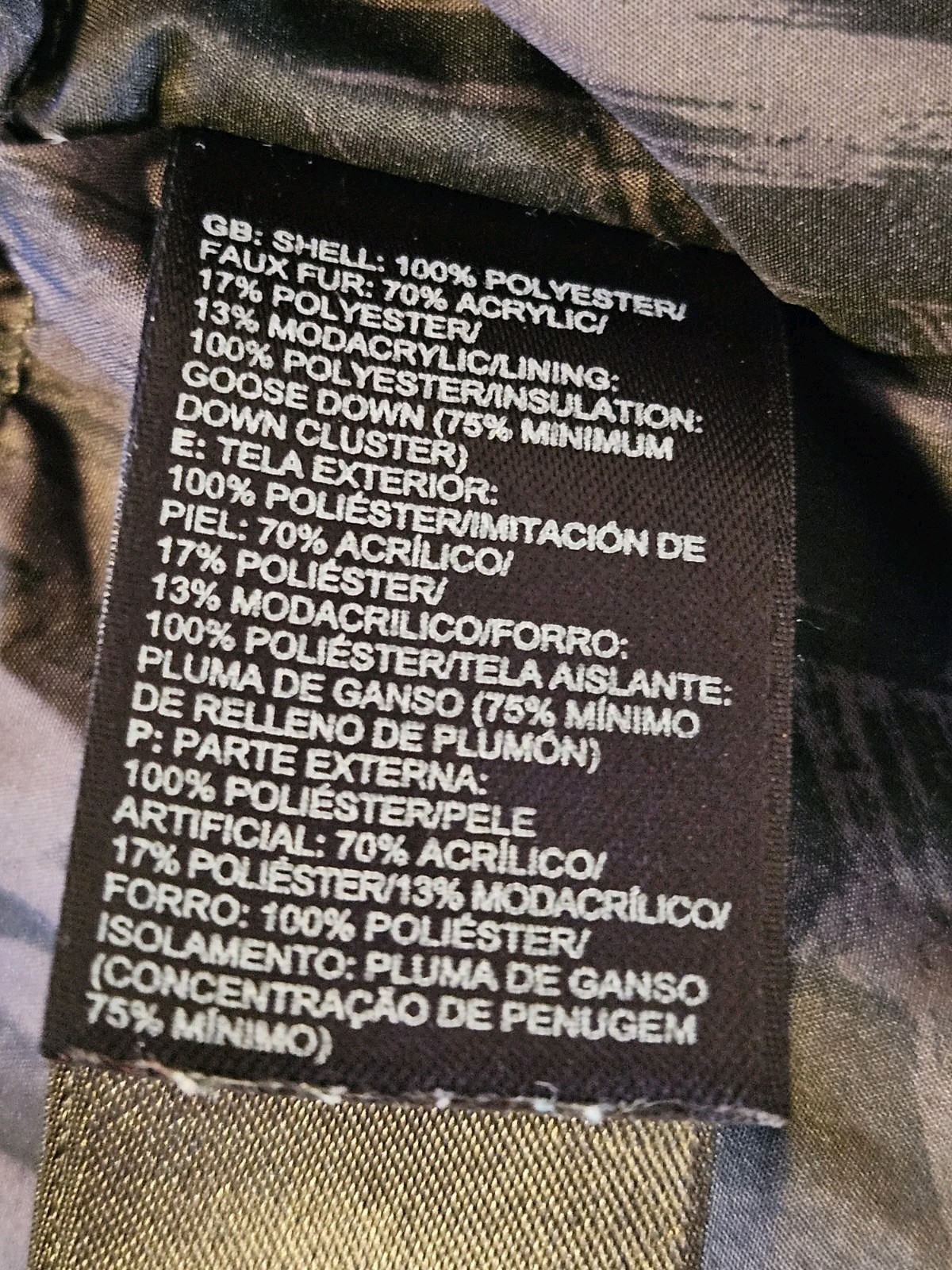 North Face Hyvent Goose Down Parka Womens Small Arctic Jacket Removable Hood thumbnail 8