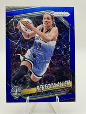 2025 Panini Prizm WNBA #67 Rebecca Allen Blue Velocity Prizms