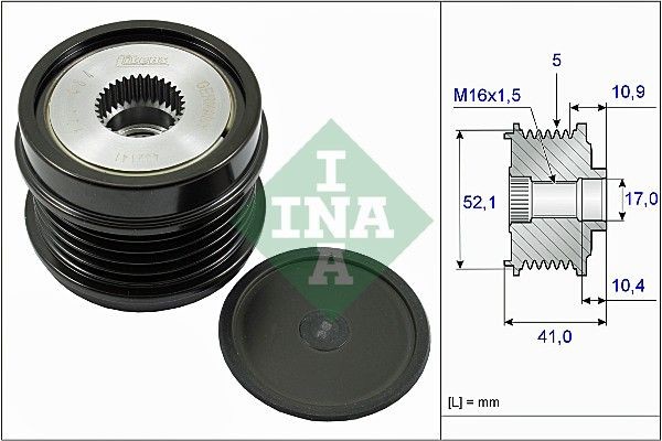 INA Generatorfreilauf FüR Mercedes CLA (C117,X117),GLA-KLASSE (X156)-image