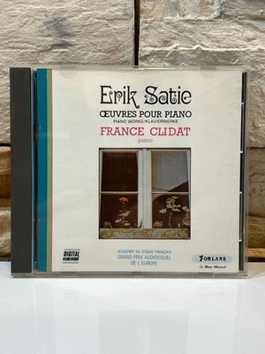 Erik Satie France Clidat Œuvres Pour Piano 1985 Piano Works/Klavierwerke Classic