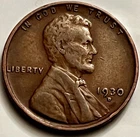 1930 D Lincoln Wheat Penny Denver Mint Nice Detail Strong Strike BN1081
