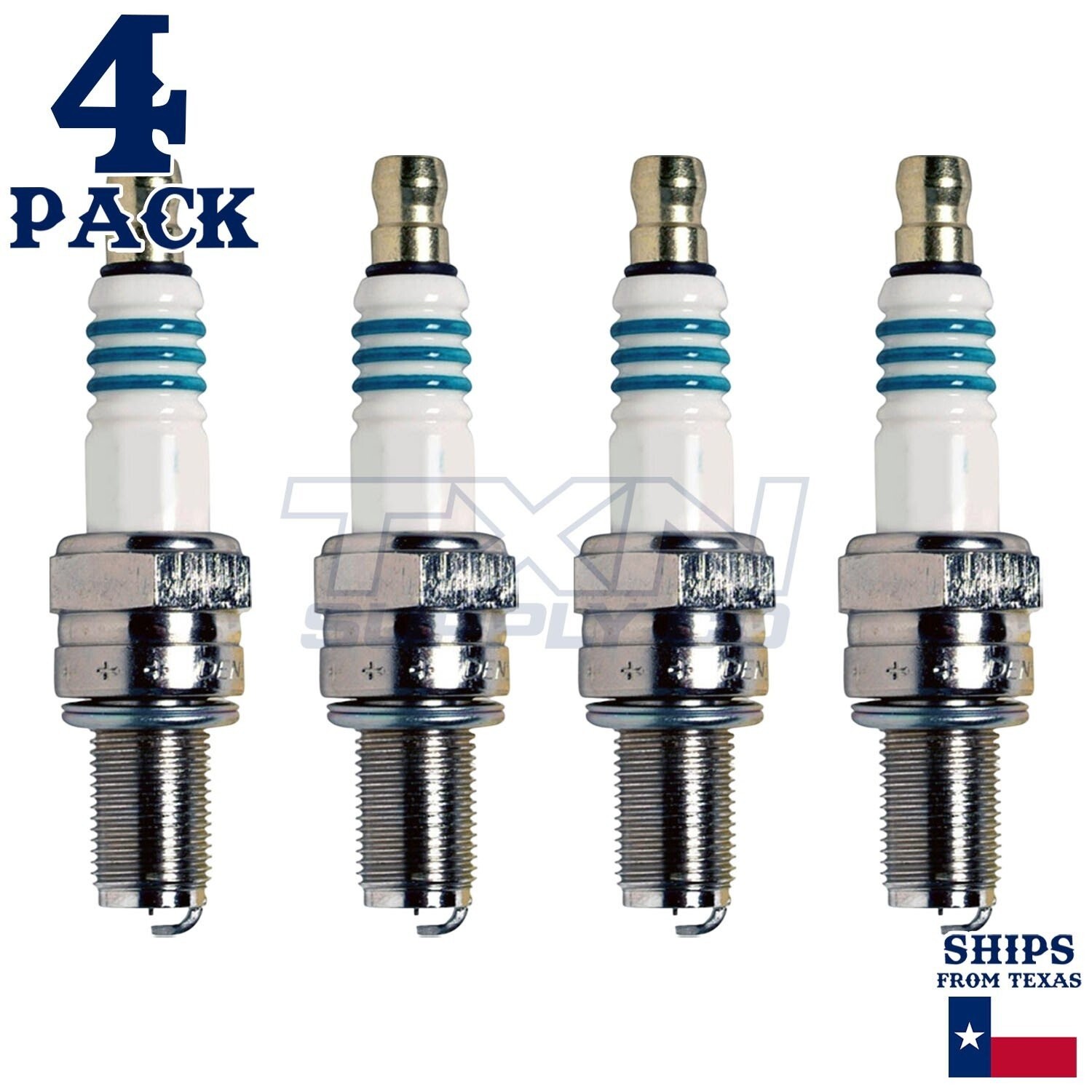 4 Pack Denso 5362 Iridium Power Spark Plugs IU24